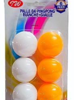 Piłeczki do ping-ponga 6szt. Wydawca: W&K. SmakLiter.pl Opakowanie Piłeczki do ping-ponga 6szt