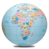 Opakowanie Piłka balonowa globus państwa świata pl