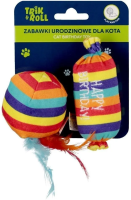 Opakowanie Piłka dla Kota 6cm 2szt