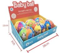Opakowanie Piłka dla malucha z materiału 13cm MIX