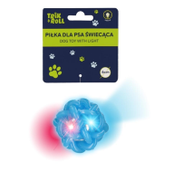 Opakowanie Piłka dla Psa świecąca niebieska