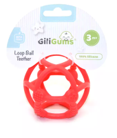 Opakowanie Piłka gryzak czerwona