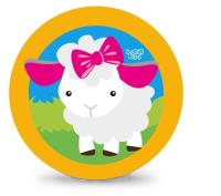 Piłka PVC Sportox Kids 230mm - Owieczka. Wydawca: Artyk. SmakLiter.pl Opakowanie Piłka PVC Sportox Kids 230mm - Owieczka