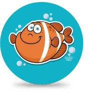 Piłka PVC Sportox Kids 230mm - Rybka. Wydawca: Artyk. SmakLiter.pl Opakowanie Piłka PVC Sportox Kids 230mm - Rybka