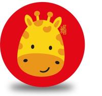 Piłka PVC Sportox Kids 230mm - Żyrafa. Wydawca: Artyk. SmakLiter.pl Opakowanie Piłka PVC Sportox Kids 230mm - Żyrafa