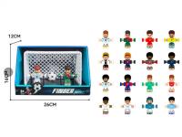 Opakowanie Piłkarze x2 + piłka + bramka 8 rodz open box