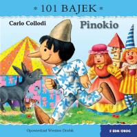 Pinokio. 101 bajek. Autor: Drabik Wiesław. SmakLiter.pl Okładka książki Pinokio. 101 bajek