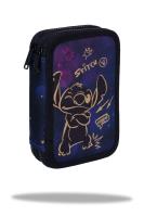 Piórnik 2-komorowy z wyposażeniem Disney Gold Stitch Jumper 2. Wydawca: Patio. SmakLiter.pl Opakowanie Piórnik 2-komorowy z wyposażeniem Disney Gold Stitch Jumper 2