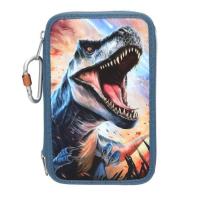 Opakowanie Piórnik 3-komorowy z wyposażeniem Dino World 13982A