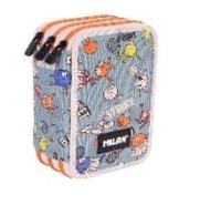 Opakowanie Piórnik 3 poziomowy z wyposażeniem