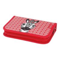 Piórnik 31 części Cute Animals Zebra. Wydawca: HERLITZ. SmakLiter.pl Opakowanie Piórnik 31 części Cute Animals Zebra