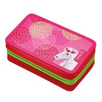 Piórnik 31 części potrójny Bloomy Horse. Wydawca: HERLITZ. SmakLiter.pl Opakowanie Piórnik 31 części potrójny Bloomy Horse