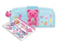 Opakowanie Piórnik + długopisy żelowe w saszetce Miś