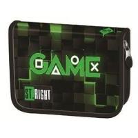 Piórnik dwuklapkowy bez wyposażenia Green Game. Wydawca: ST-MAJEWSKI. SmakLiter.pl Opakowanie Piórnik dwuklapkowy bez wyposażenia Green Game