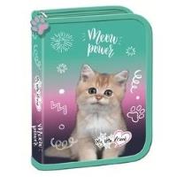 Piórnik dwuklapkowy bez wyposażenia Kitty Party. Wydawca: ST-MAJEWSKI. SmakLiter.pl Opakowanie Piórnik dwuklapkowy bez wyposażenia Kitty Party