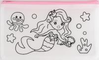 Piórnik etui Tinting mermaid. Wydawca: Fandy. SmakLiter.pl Opakowanie Piórnik etui Tinting mermaid