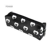 Opakowanie Piórnik jednokomorowy czarny kot