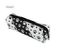 Opakowanie Piórnik jednokomorowy czarny lapy