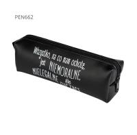 Opakowanie Piórnik jednokomorowy czarny - Wszystko, na co mam