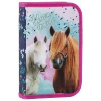 Piórnik jednokomorowy Konie 23, Derform. Wydawca: Derform. SmakLiter.pl Opakowanie Piórnik jednokomorowy Konie 23, Derform