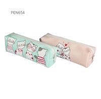 Opakowanie Piórnik jednokomorowy okrągły Kotki MIX