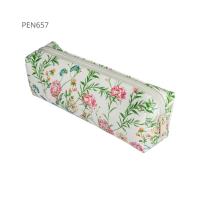 Opakowanie Piórnik jednokomorowy okrągły kwiaty