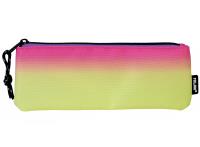 Piórnik mały płaski Milan Sunset żółto-różowym. Wydawca: MILAN. SmakLiter.pl Opakowanie Piórnik mały płaski Milan Sunset żółto-różowym