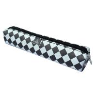 Piórnik mini prostokąt Krata White. Wydawca: EV-Corp. SmakLiter.pl Opakowanie Piórnik mini prostokąt Krata White