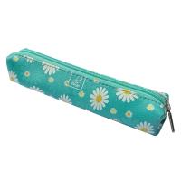 Piórnik mini prostokąt Stokrotki Na Turkusie. Wydawca: EV-Corp. SmakLiter.pl Opakowanie Piórnik mini prostokąt Stokrotki Na Turkusie