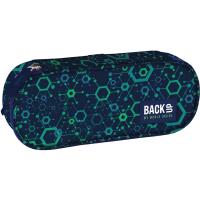 Piórnik owalny BACKUP 4 model A 96 Molekuły. Wydawca: Derform. SmakLiter.pl Opakowanie Piórnik owalny BACKUP 4 model A 96 Molekuły