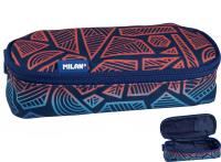 Opakowanie Piórnik owalny Milan Fit granatowy