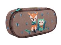 Piórnik Perletti Sarenka i Sowa. Wydawca: Artesania Cerda. SmakLiter.pl Opakowanie Piórnik Perletti Sarenka i Sowa