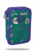 Opakowanie Piórnik podwójny z wyposażeniem  Coolpack Jumper 2 American Retro