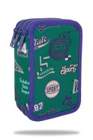 Opakowanie Piórnik potrójny z wyposażeniem Coolpack Jumper 3 American Retro