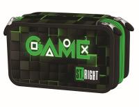 Piórnik potrójny z wyposażeniem PC5 Green Game. Wydawca: ST-MAJEWSKI. SmakLiter.pl Opakowanie Piórnik potrójny z wyposażeniem PC5 Green Game