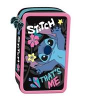 Opakowanie Piórnik potrójny z wyposażeniem Stitch