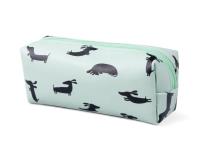 Piórnik saszetka cube print 2 8x5x19,5cm. Wydawca: MFP. SmakLiter.pl Opakowanie Piórnik saszetka cube print 2 8x5x19,5cm