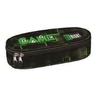 Piórnik saszetka z wewnętrzną klapką Green Game. Wydawca: ST-MAJEWSKI. SmakLiter.pl Opakowanie Piórnik saszetka z wewnętrzną klapką Green Game