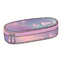 Piórnik saszetka z wewnętrzną klapką Pink Butterfl. Wydawca: ST-MAJEWSKI. SmakLiter.pl Opakowanie Piórnik saszetka z wewnętrzną klapką Pink Butterfl