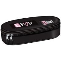 Piórnik saszetka z wewnętrzną klapką Pink K-Pop. Wydawca: ST-MAJEWSKI. SmakLiter.pl Opakowanie Piórnik saszetka z wewnętrzną klapką Pink K-Pop