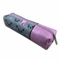 Piórnik szkolny młodzieżowy prostokąt kostka Pandy Serca. Wydawca: EV-Corp. SmakLiter.pl Opakowanie Piórnik szkolny młodzieżowy prostokąt kostka Pandy Serca