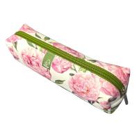 Piórnik szkolny młodzieżowy prostokąt kostka Peonie. Wydawca: EV-Corp. SmakLiter.pl Opakowanie Piórnik szkolny młodzieżowy prostokąt kostka Peonie