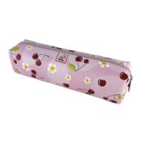 Piórnik szkolny młodzieżowy prostokąt kostka Wisienki W Różu. Wydawca: EV-Corp. SmakLiter.pl Opakowanie Piórnik szkolny młodzieżowy prostokąt kostka Wisienki W Różu