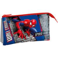 Piórnik trzykomorowy Spiderman SP50051. Wydawca: Kids Euroswan. SmakLiter.pl Opakowanie Piórnik trzykomorowy Spiderman SP50051