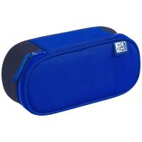 Piórnik z klapką Funky niebiesko-granatowy OXFORD. Wydawca: Oxford. SmakLiter.pl Opakowanie Piórnik z klapką Funky niebiesko-granatowy OXFORD