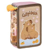 Opakowanie Piórnik z wyposażeniem Kapibara 3-kom. DERFORM