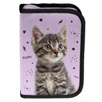 Piórnik z wyposażeniem Kot PP25CE-P001. Wydawca: Paso. SmakLiter.pl Opakowanie Piórnik z wyposażeniem Kot PP25CE-P001