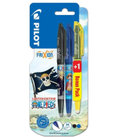 Pióro kulkowe Frixion Ball 2 kolory + zakreślacz. Wydawca: Pilot. SmakLiter.pl Opakowanie Pióro kulkowe Frixion Ball 2 kolory + zakreślacz