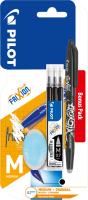 Pióro kulkowe Frixion ball + 3 wkłady + 1 gumka czarny Pilot. Wydawca: Pilot. SmakLiter.pl Opakowanie Pióro kulkowe Frixion ball + 3 wkłady + 1 gumka czarny Pilot