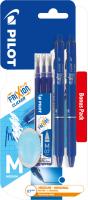 Pióro kulkowe Frixion clicker niebieskie 2 szt. + wkłady + gumka Pilot. Wydawca: Pilot. SmakLiter.pl Opakowanie Pióro kulkowe Frixion clicker niebieskie 2 szt. + wkłady + gumka Pilot